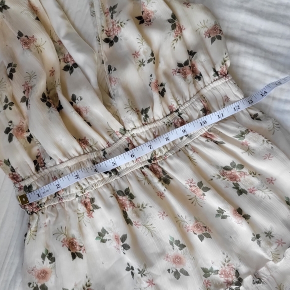 SOLD Ethereal Boutique Floral Tiered Dress - Picture 8 of 12